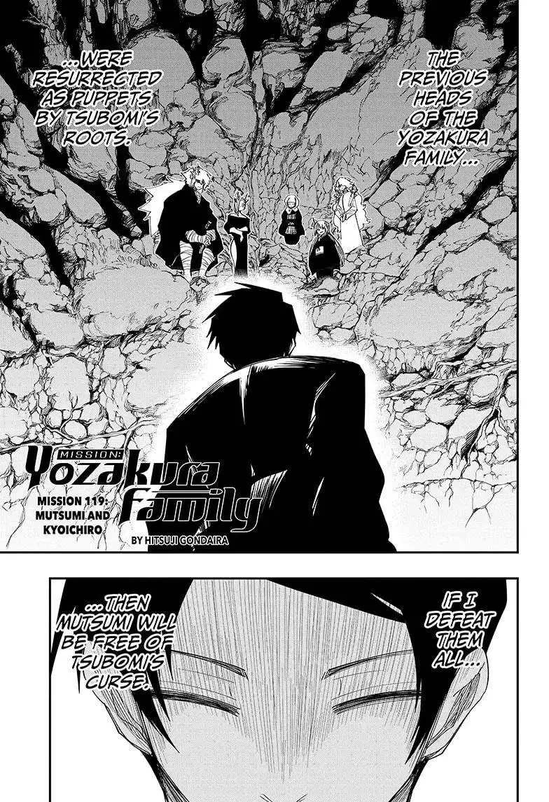 Mission: Yozakura Family Chapter 119 1